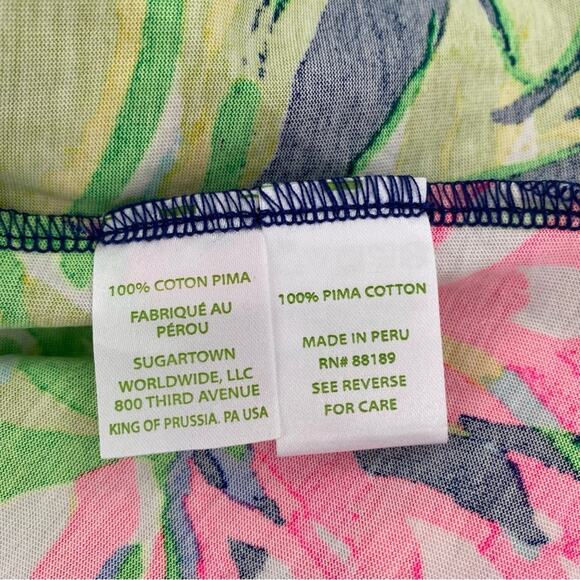 Lilly Pulitzer Kenzie Travelers Palm Resort Navy Dress NWTs size small - Picture 9 of 11